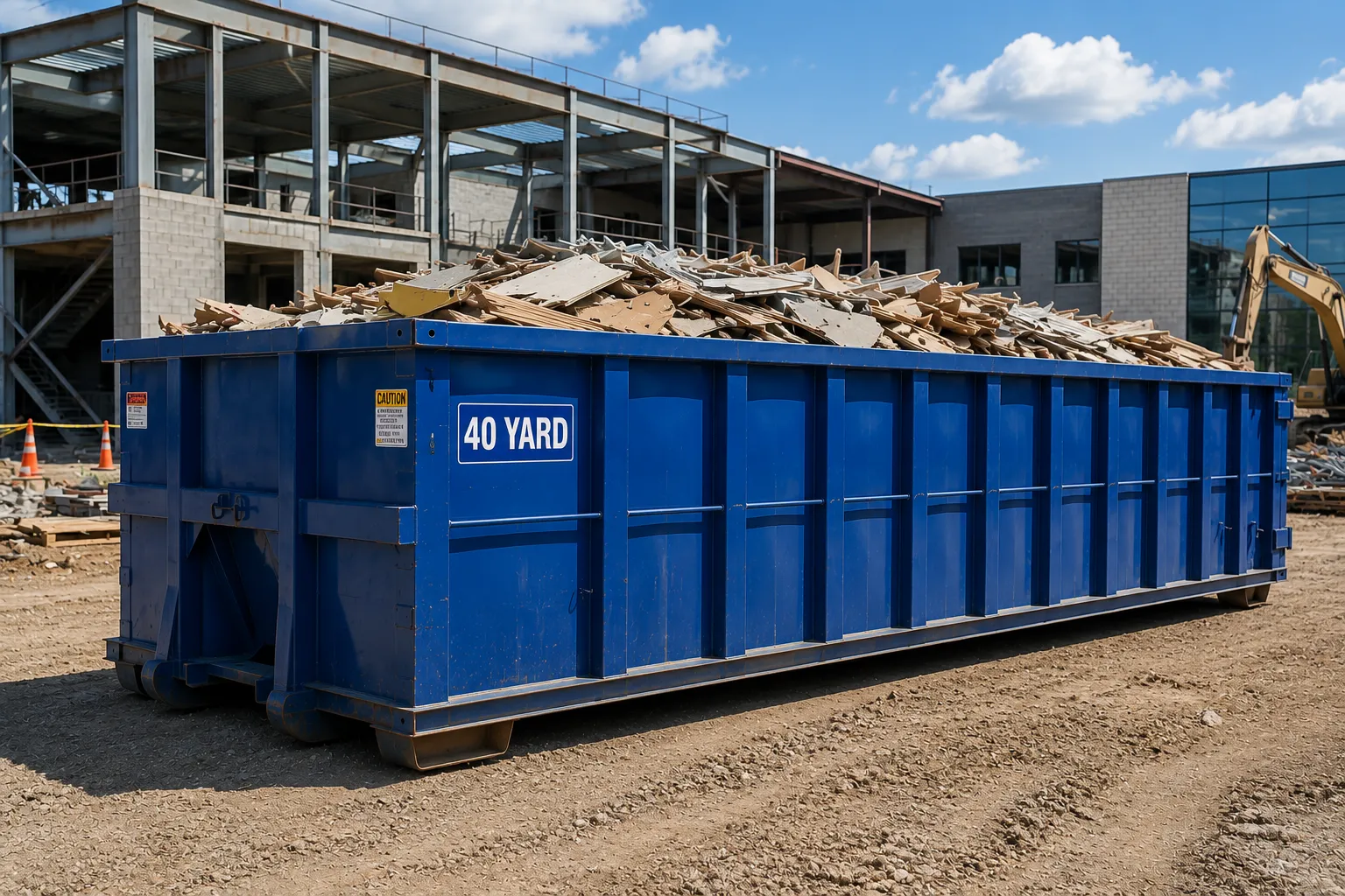 40 Yard Dumpster Rental in Bridgeport, CT