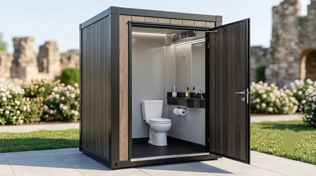 Deluxe Flushable Porta Potty in Bridgeport, CT